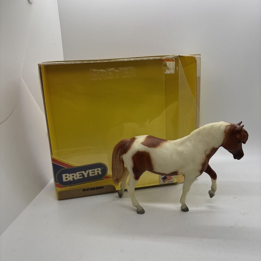 Breyer #947 Classic Chestnut Tobiano Bond Snippet Miniature Horse (1996-1997)
